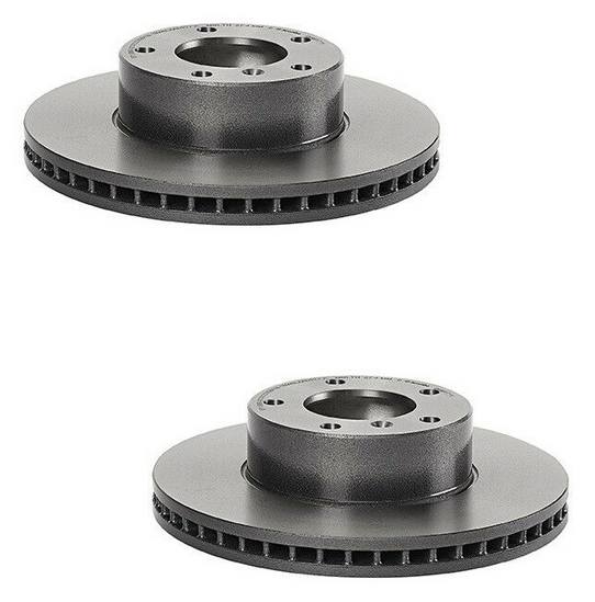 Brembo Brake Pads and Rotors Kit - Front and Rear (315mm/272mm) (Low-Met)